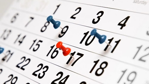 Calendario Appuntamenti del Mese